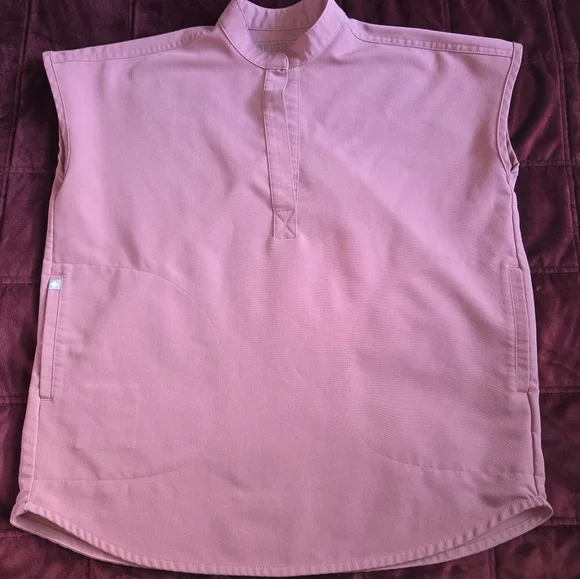 Figs Mauve Mandarin top W/ Zamora Joggers - Picture 3 of 10